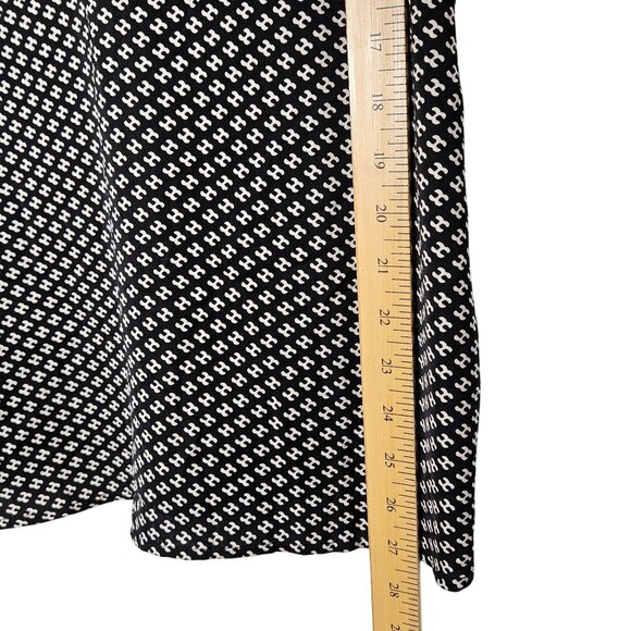 Banana Republic Womens XL Black White Geometric Sleeveless Cami Top Basic Summer - Picture 8 of 9